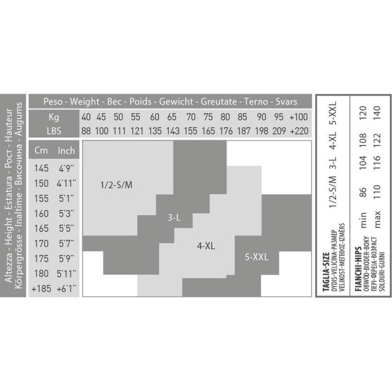Confezione da 3 paia di collant Donna BC modello Venise Summer 8 denari