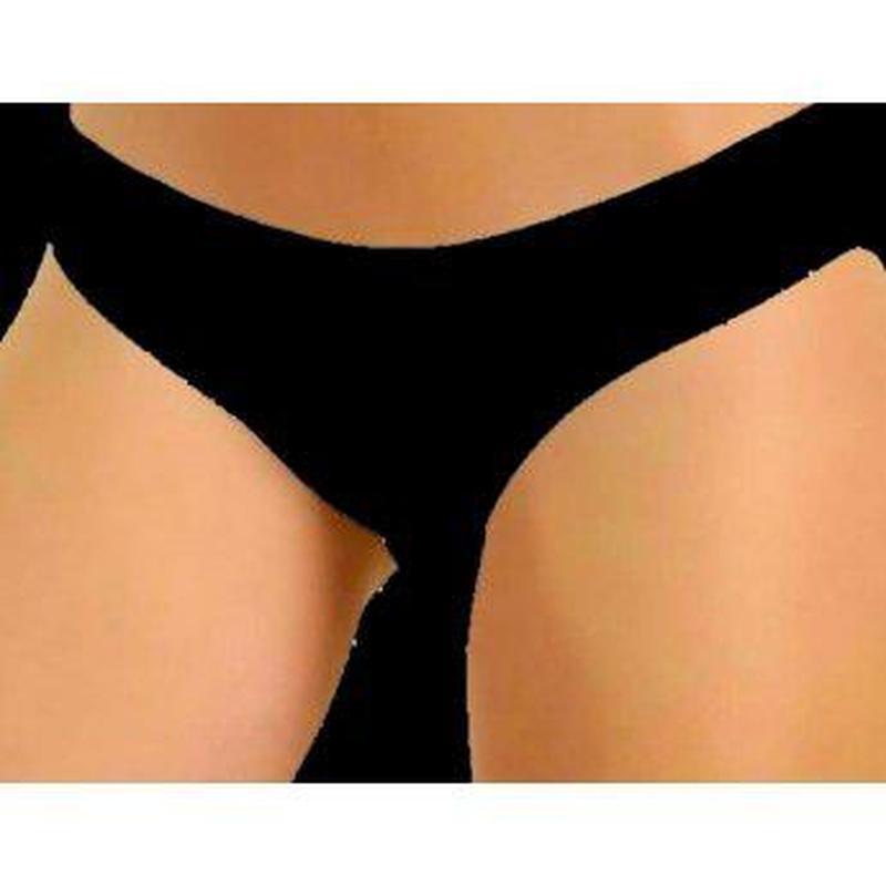 Confezione da 3 slip donna a vita bassa Jadea cotone bielastico rasato 7000