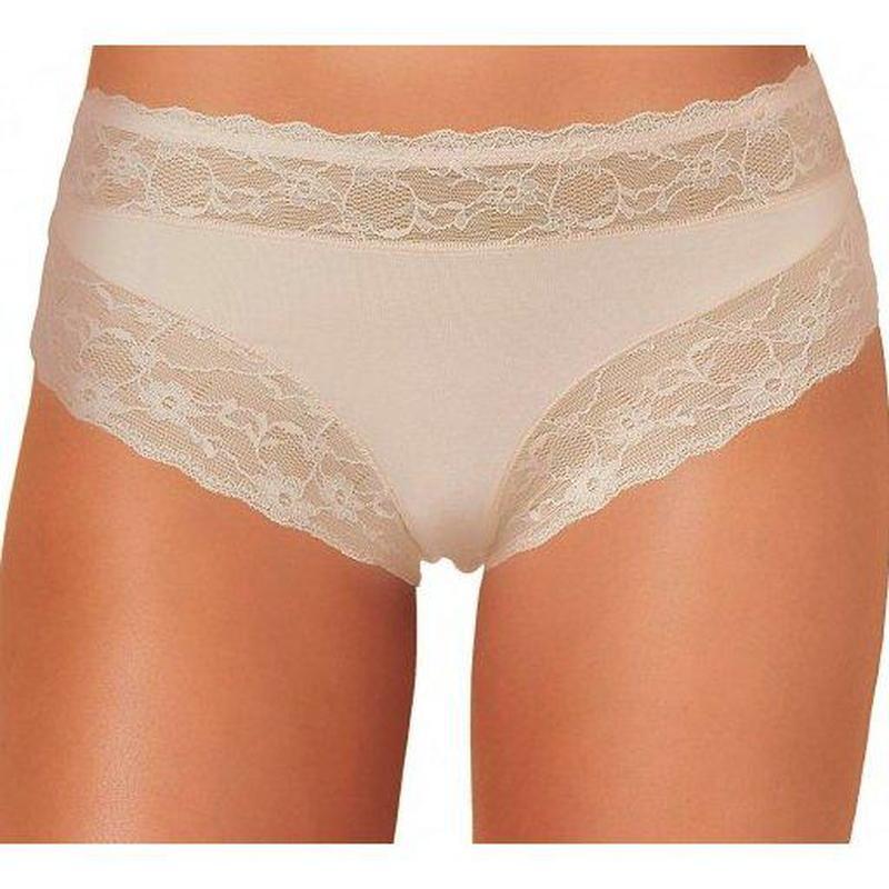 Confezione da 3 slip donna in pizzo Jadea cotone modal motivo floreale 742