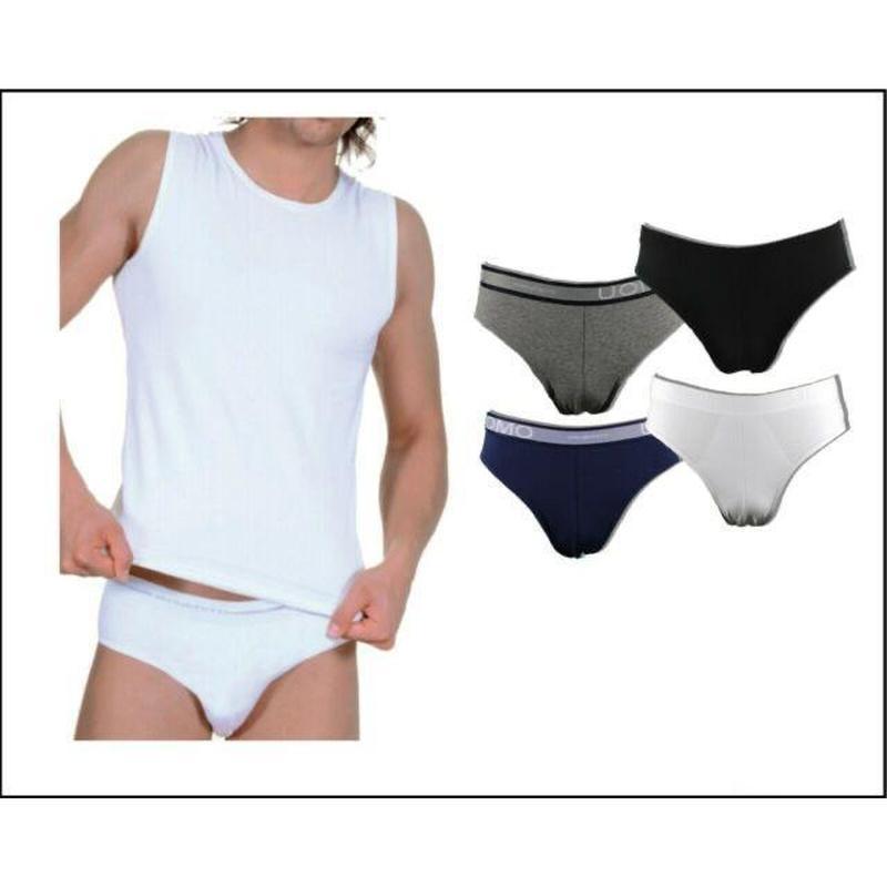 Confezione da 3 slip uomo Zerodifetti Cotone bielastico 904