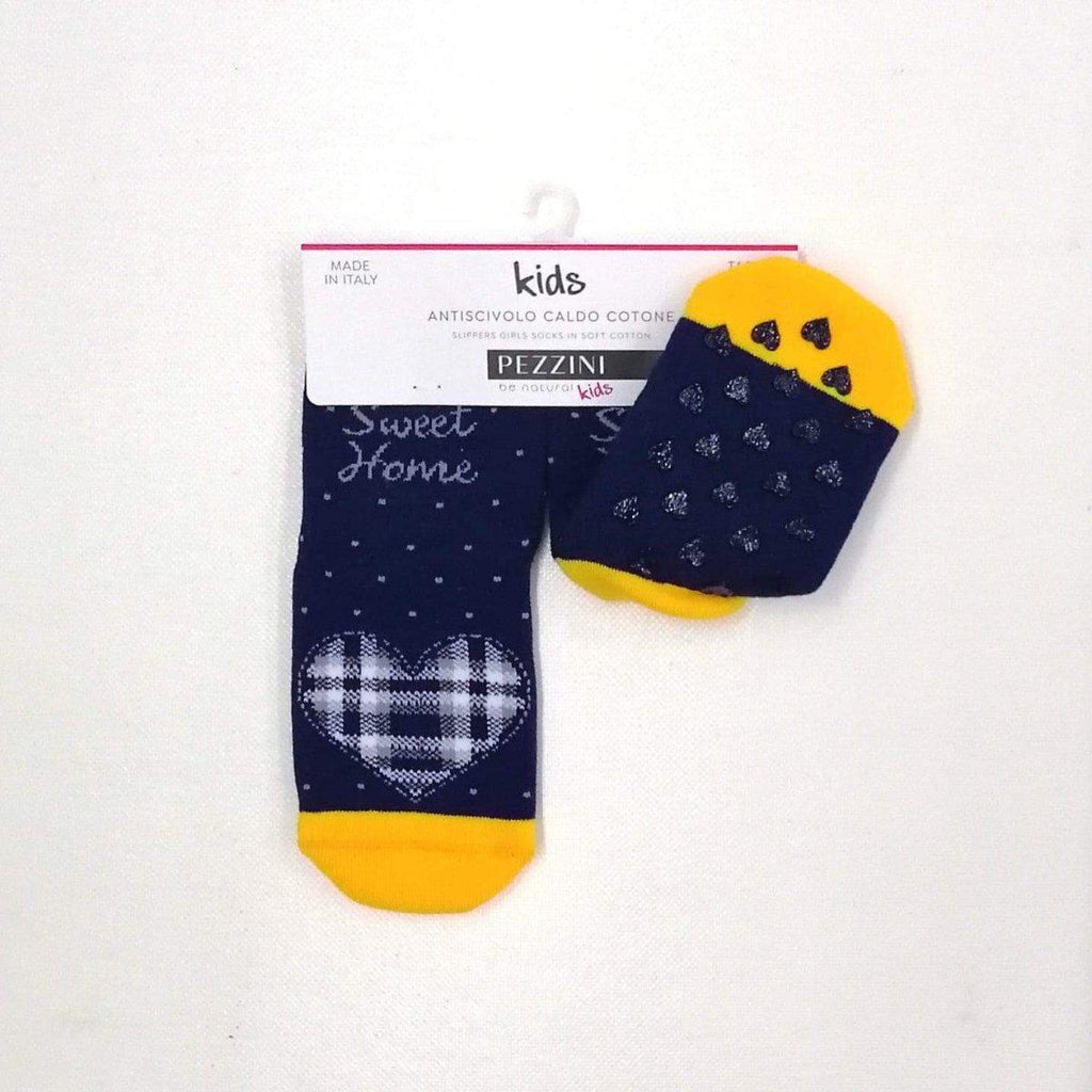 Confezione da 6 paia di calze antiscivolo bambina Pezzini Kid's in caldo cotone GBS-PAI211800