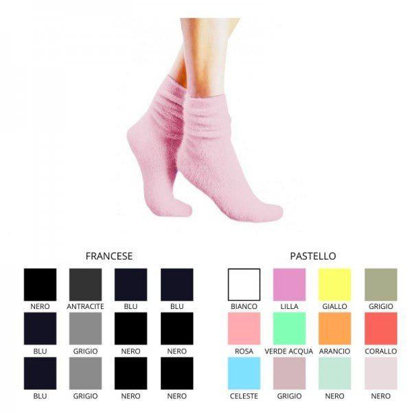 Confezione da 6 paia di calze donna angoretta Pezzini Be Natural DCZ-605