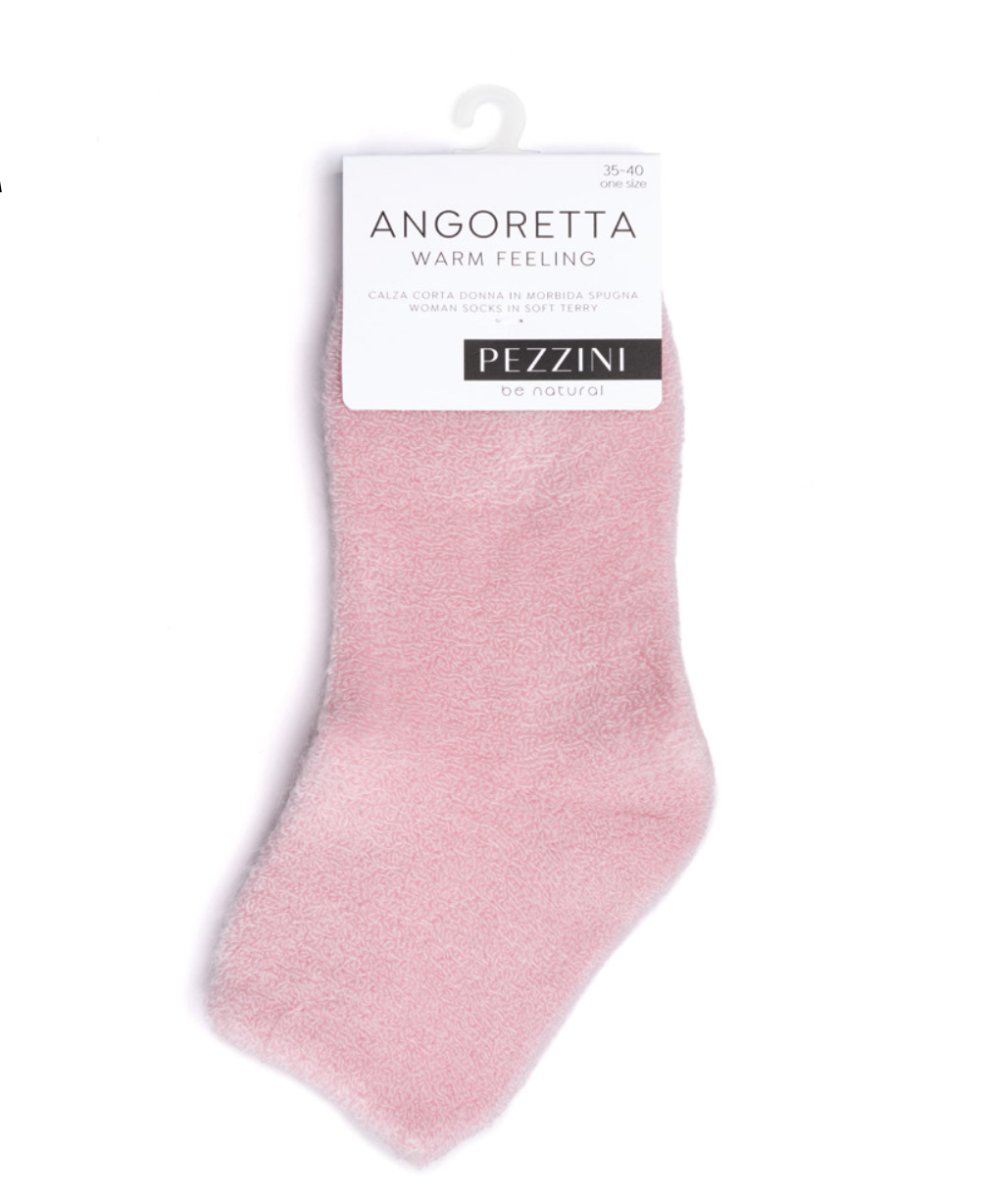 Confezione da 6 paia di calze donna angoretta Pezzini Be Natural DCZ-605