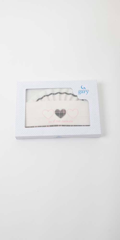 Coordinato piumone e lenzuola culla carrozzina Neonati Gary Q73405