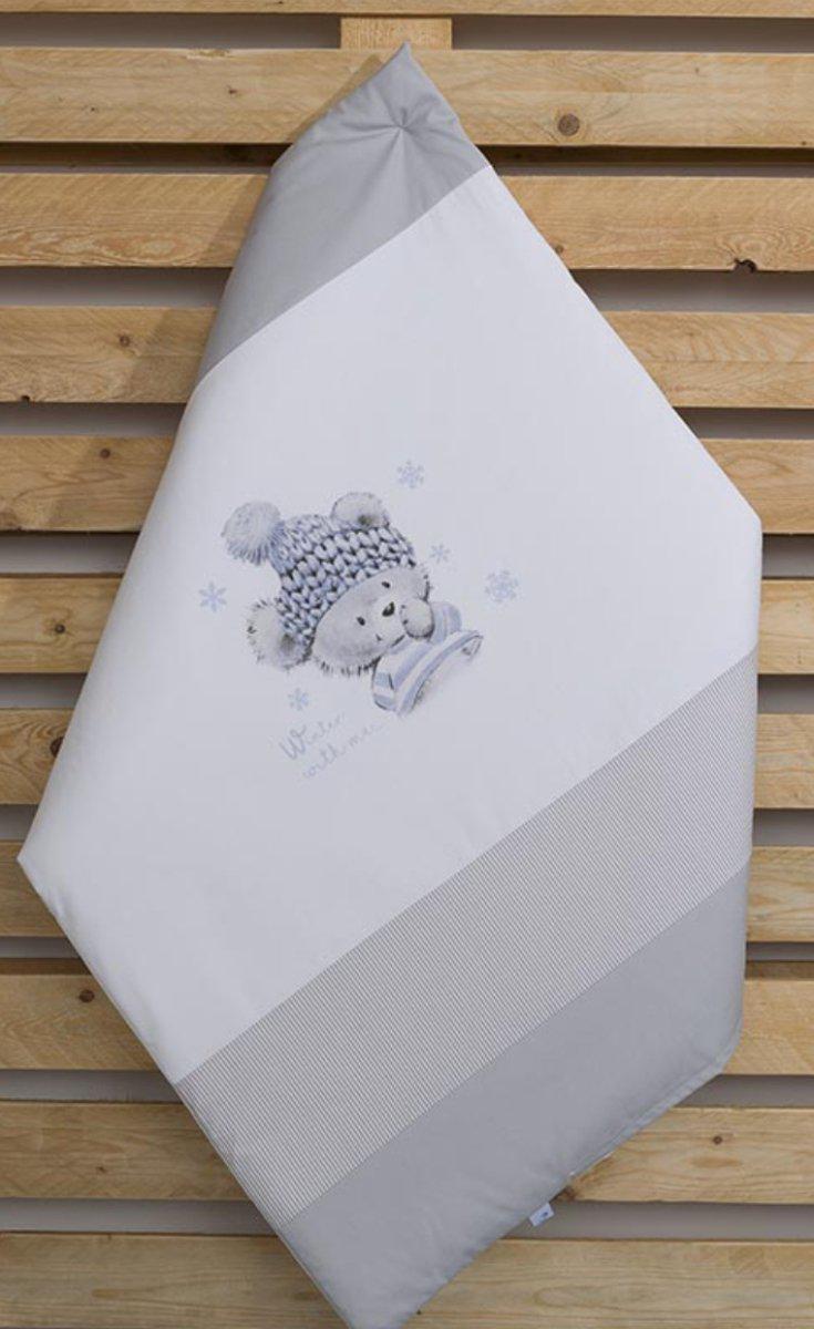 Coordinato piumone e lenzuola culla carrozzina Neonati Gary S73406