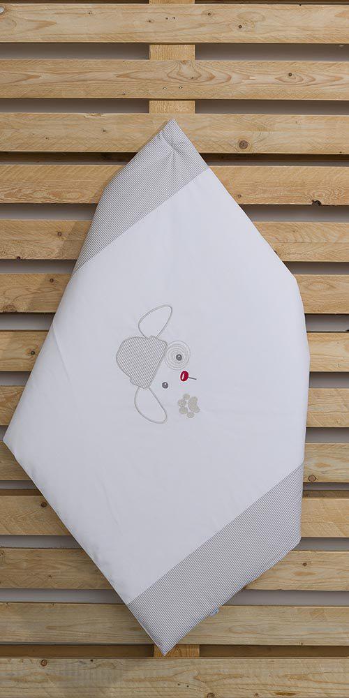 Coordinato piumone e lenzuola culla carrozzina Neonati Gary S73408