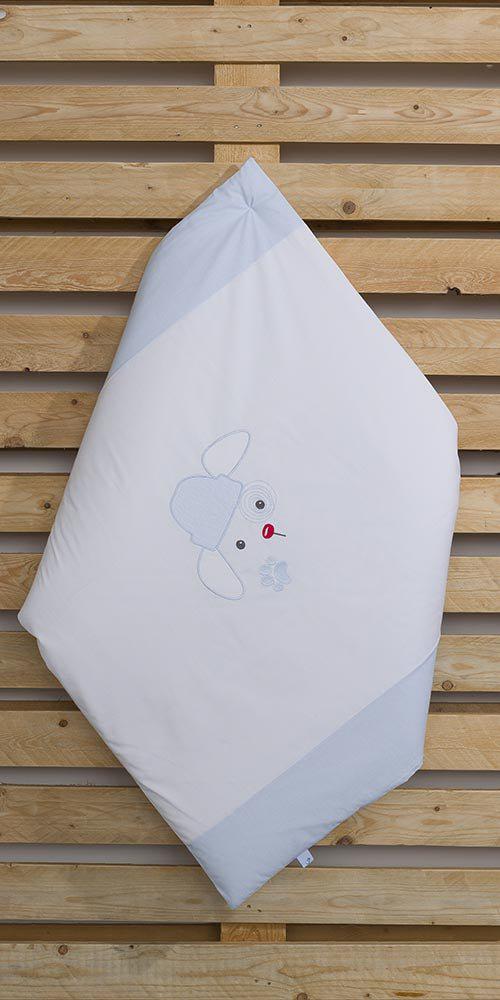 Coordinato piumone e lenzuola culla carrozzina Neonati Gary S73408