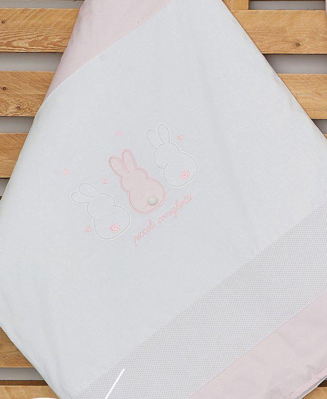 Coordinato piumone e lenzuola culla carrozzina Neonati Gary S73420