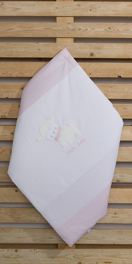 Coordinato piumone e lenzuola culla carrozzina Neonati Gary S73426