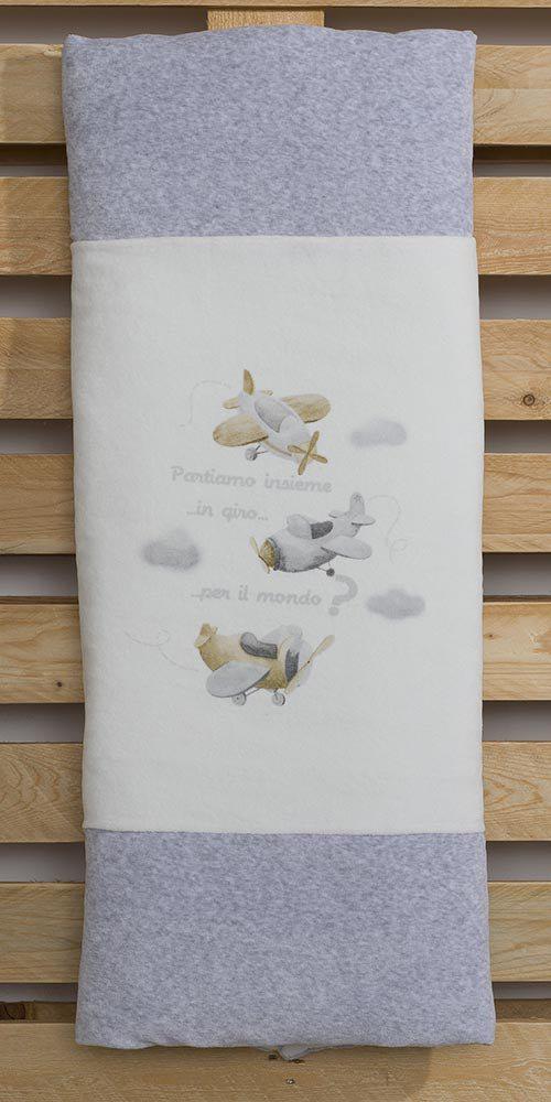 Copertina in ciniglia culla carrozzina Neonati Gary S7103