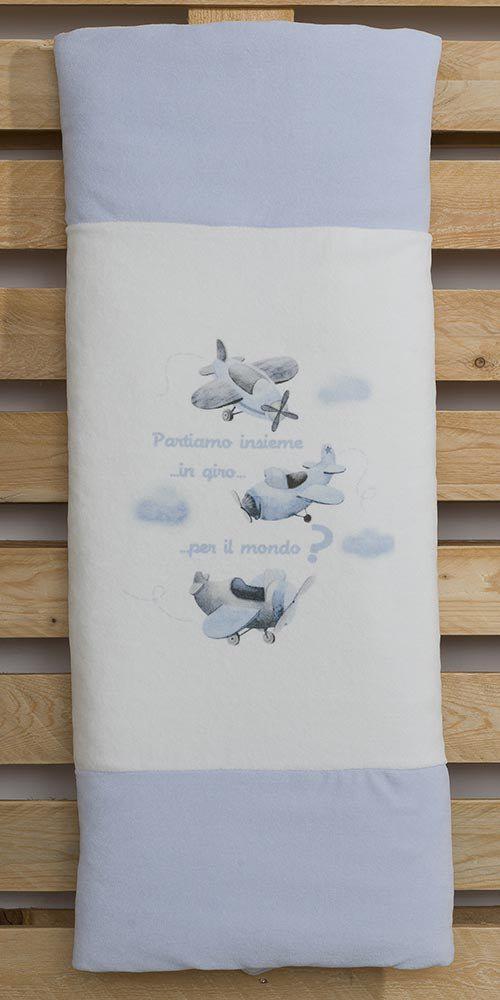 Copertina in ciniglia culla carrozzina Neonati Gary S7103