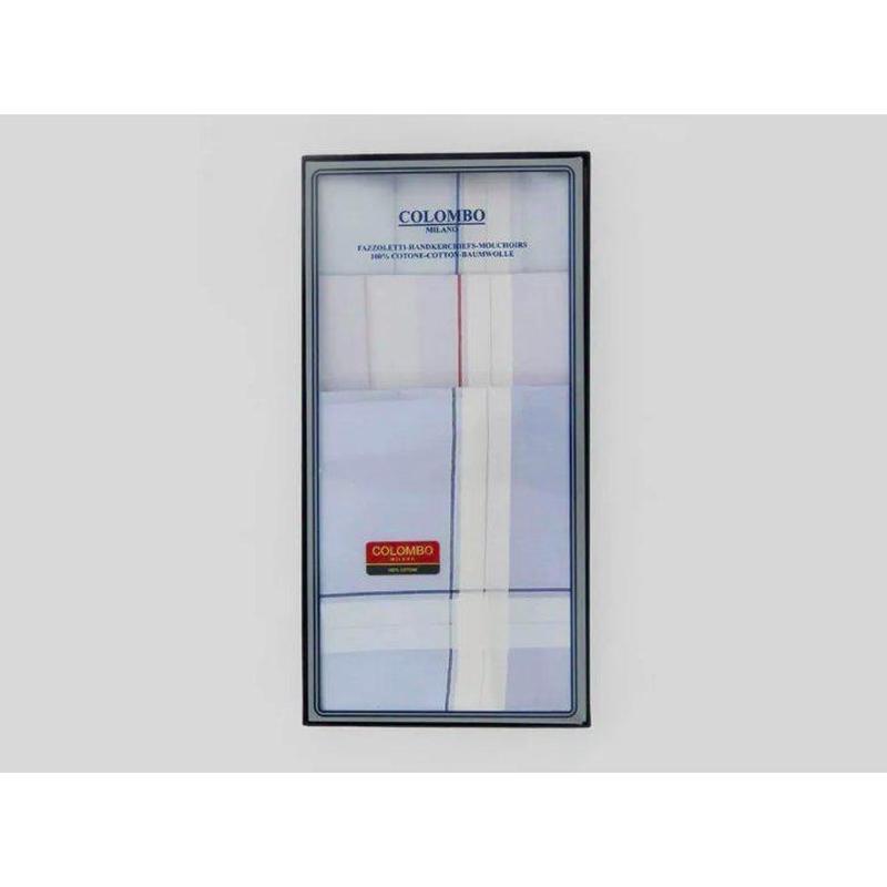 Fazzoletti Versailles Colorato Con Doppia Riga Spessa E Fondo Pastello Colombo Milano