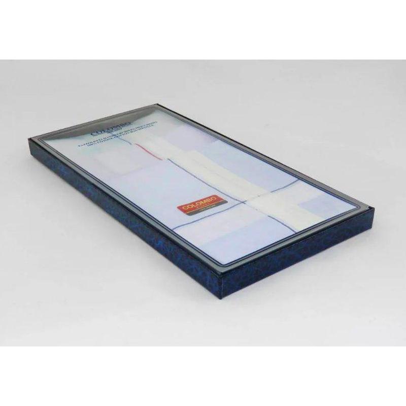 Fazzoletti Versailles Colorato Con Doppia Riga Spessa E Fondo Pastello Colombo Milano