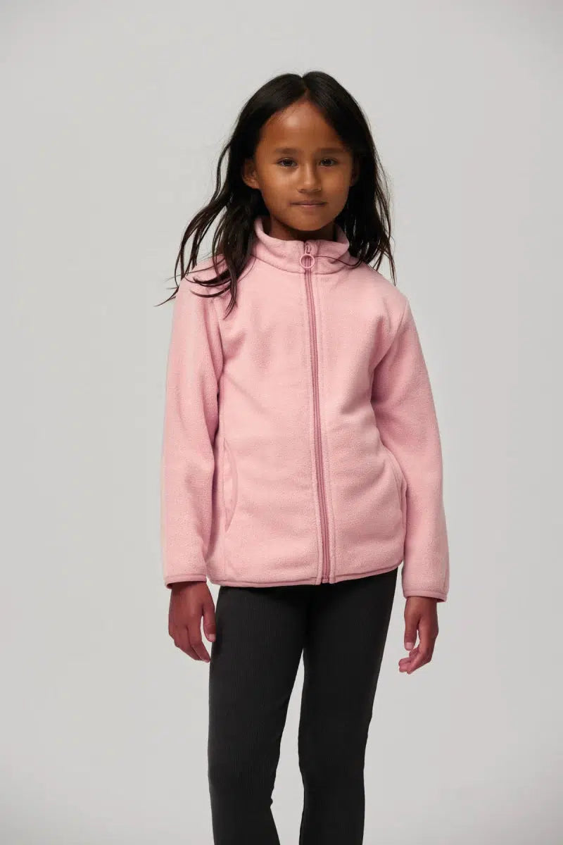 Giacca bambino bambina termica pile con zip Ysabel Mora 70304