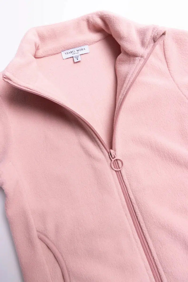 Giacca bambino bambina termica pile con zip Ysabel Mora 70304
