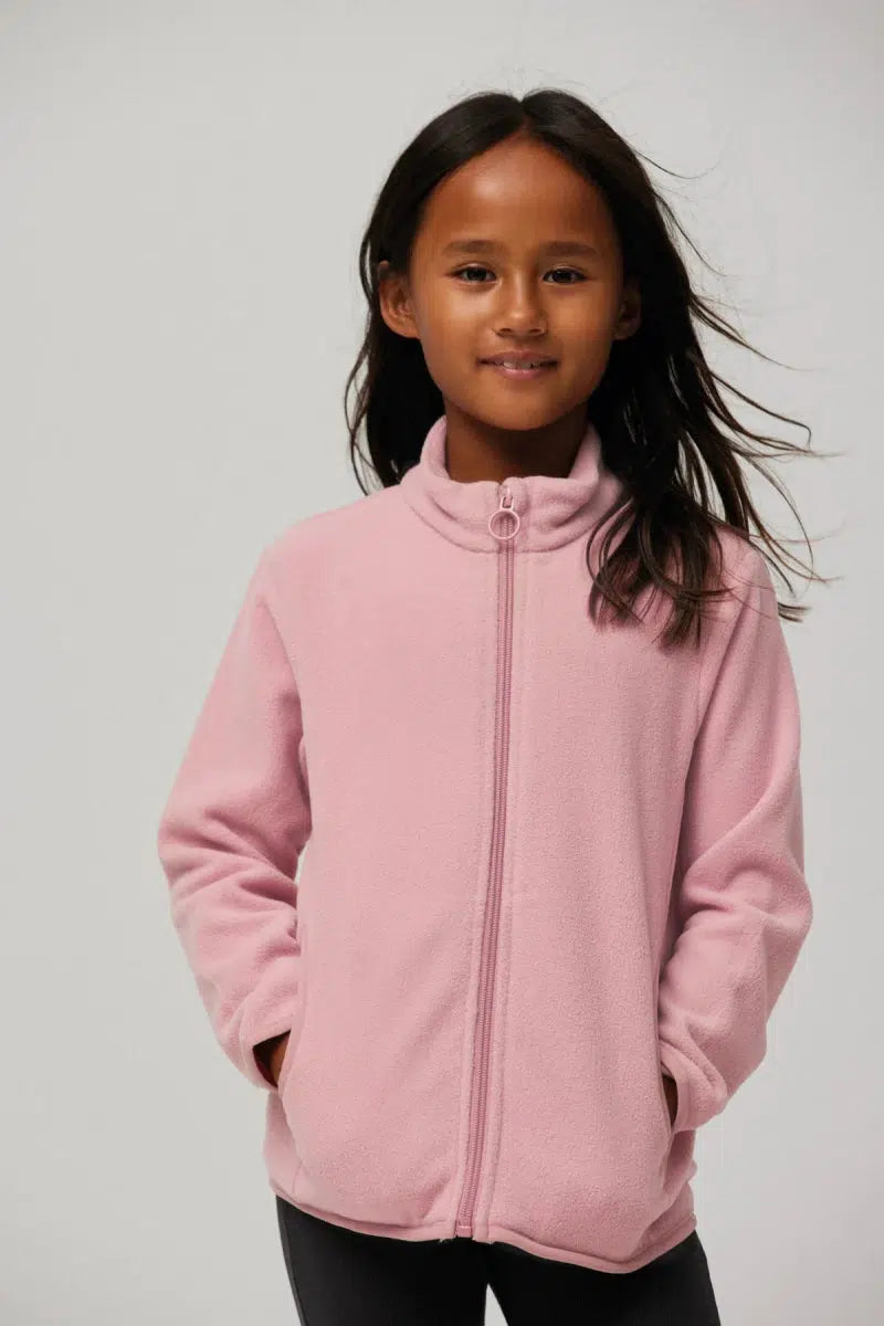 Giacca bambino bambina termica pile con zip Ysabel Mora 70304