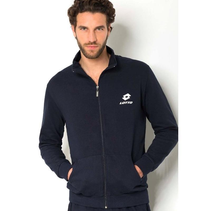 Giacca full zip uomo Lotto in cotone felpato LA1106