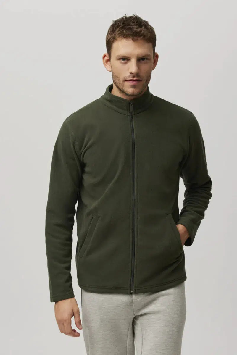 Giacca uomo termica pile con zip Ysabel Mora 70106