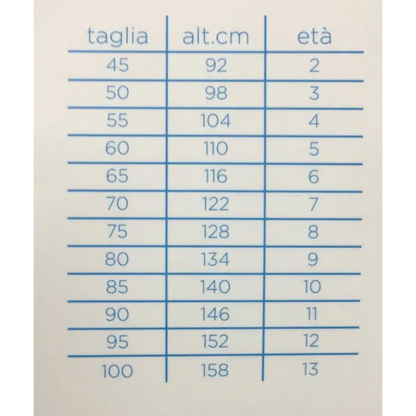 Grembiule scuola elementare Mariano bambina con abbottonatura centrale ricamo Crazy MN818
