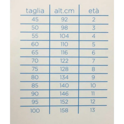 Grembiule scuola elementare bambina celeste Ambrosino Made in Italy ricamo London N103