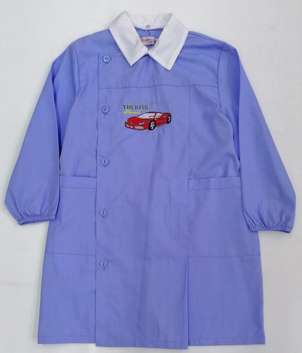 Grembiule scuola elementare bambino Ambrosino Made in Italy The King N201