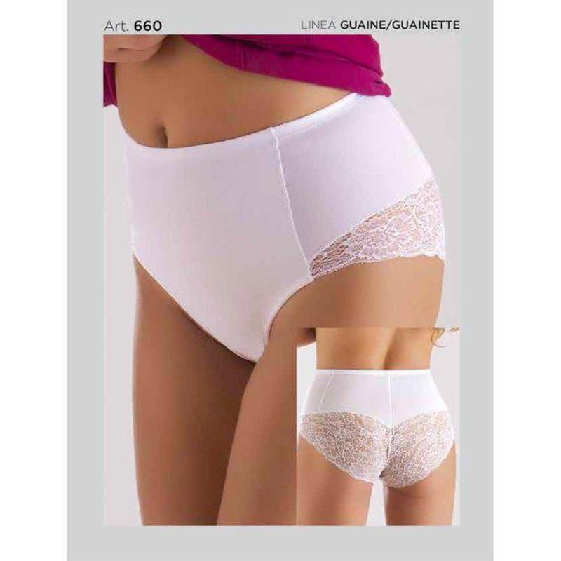 Intimo contenitivo modellante donna Erredi guaina inserti pizzo 660