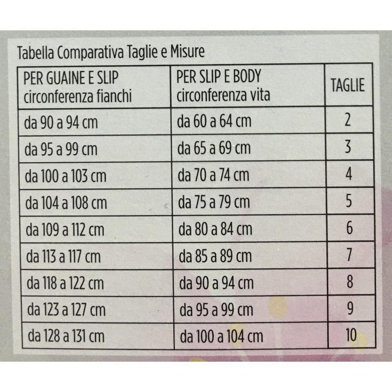 Intimo contenitivo modellante donna Erredi guaina maxi 630