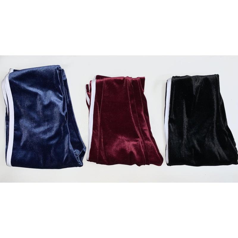 Leggings bambina Rossoporpora in velluto RK215F