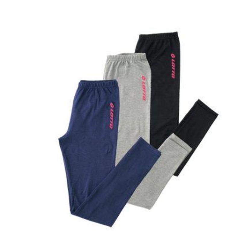 Leggings donna Lotto in puro cotone bielastico LA1010