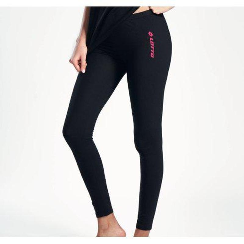 Leggings donna Lotto in puro cotone bielastico LA1010