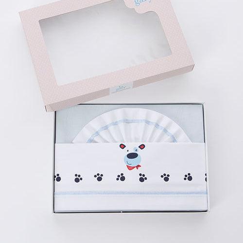 Lenzuolino culla carrozzina Neonati Gary P7319