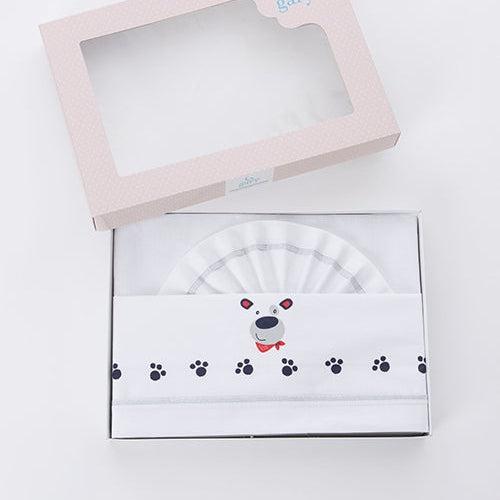 Lenzuolino culla carrozzina Neonati Gary P7319