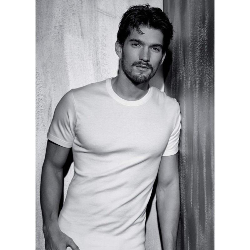 Maglia Uomo interlock Coveri mezza manica collo a giro 100% Interlock ET1200