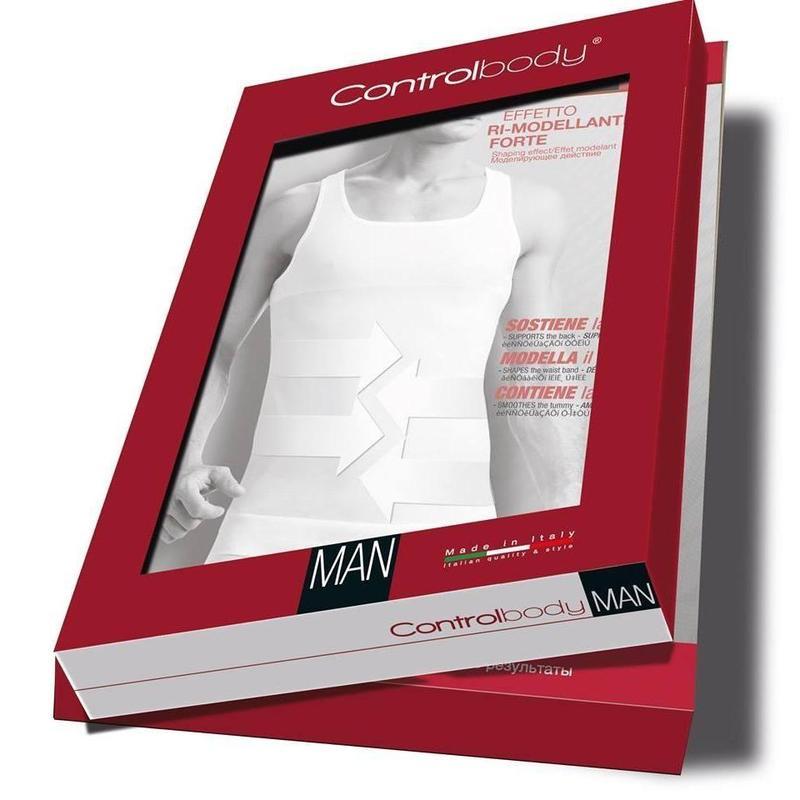 Maglia canotta contenitiva modellante uomo Controlbody Intimidea 200500