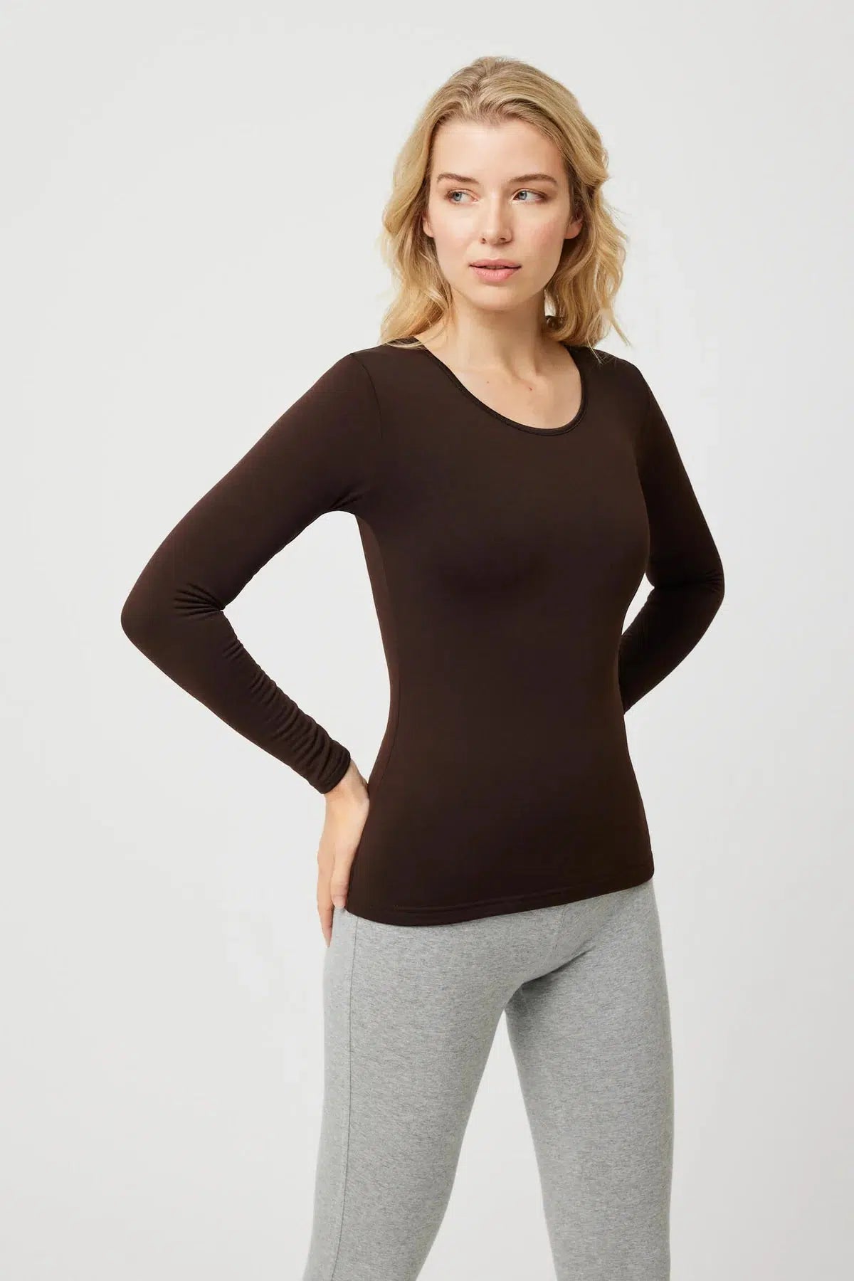 Maglia donna termica a giro Ysabel Mora 70002