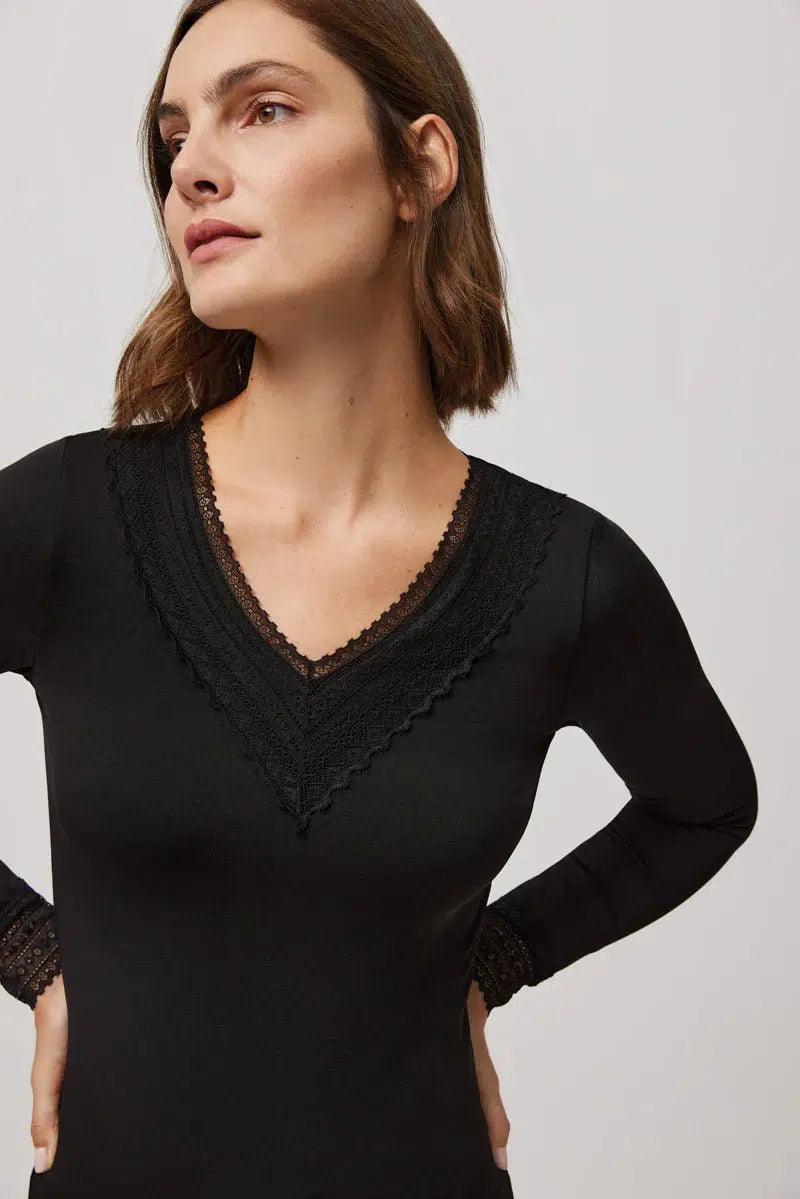 Magliette maniche lunghe da donna | T shirt lunga