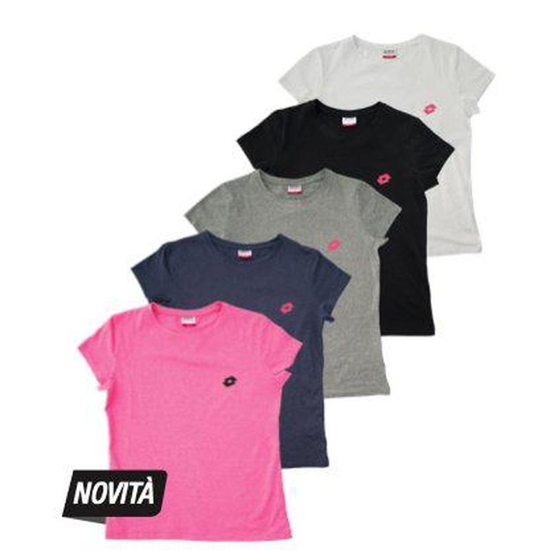 Maglia mezza manica donna in puro cotone Lotto LA1011