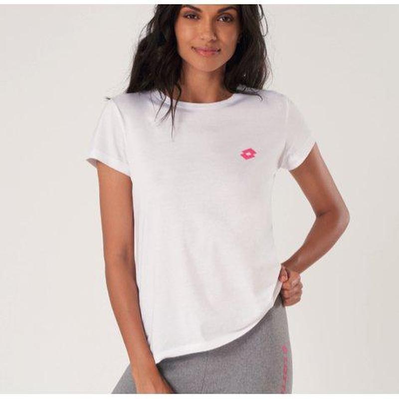 Maglia mezza manica donna in puro cotone Lotto LA1011