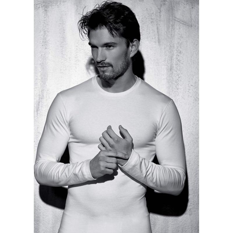 Maglia uomo Coveri manica lunga girocollo bielastico ET1004