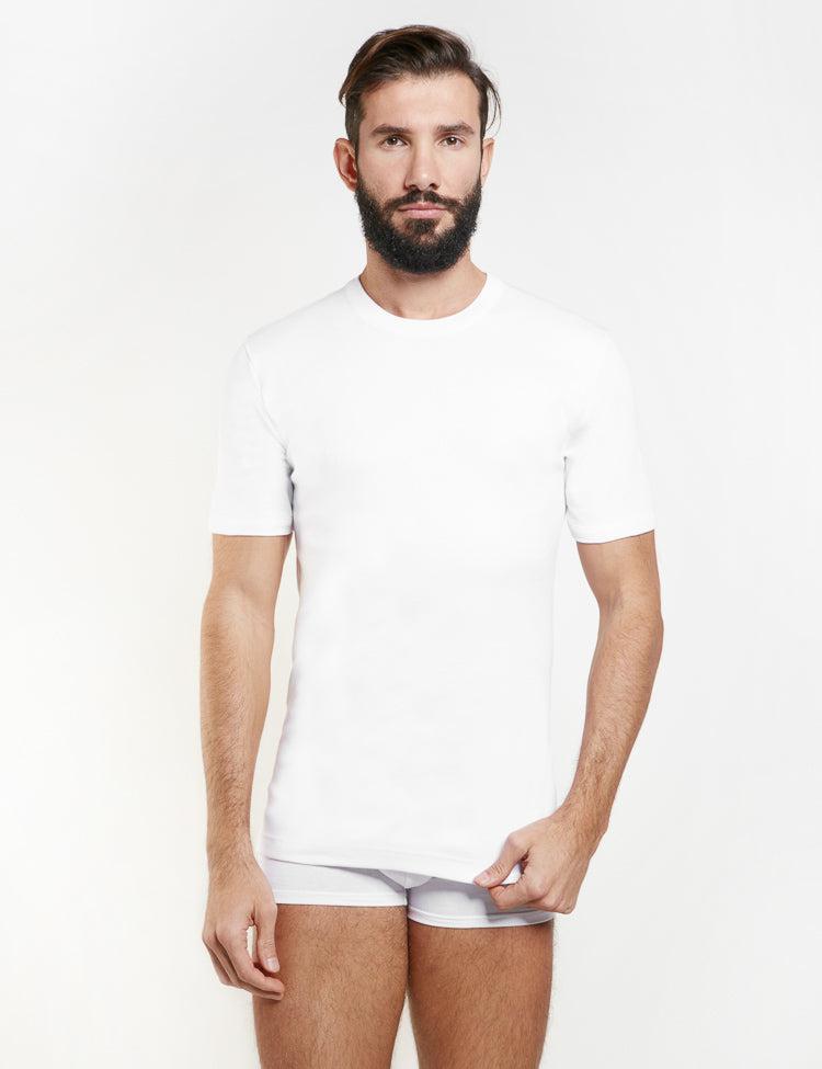 Maglia uomo Nottingham collo a giro filo di scozia TM1702