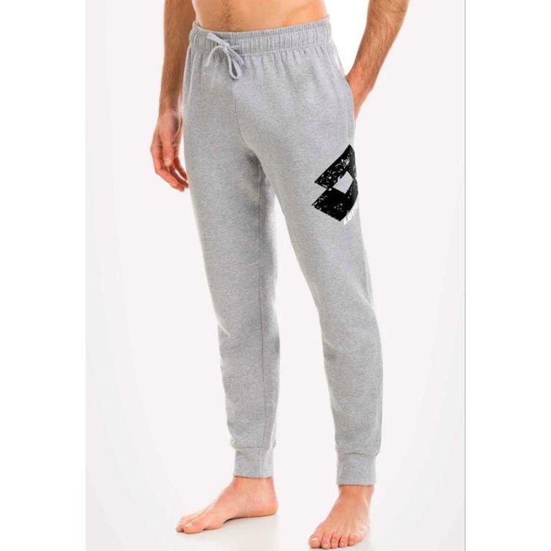 Pantalone tuta uomo Lotto in cotone e elastico alle caviglie LA1110