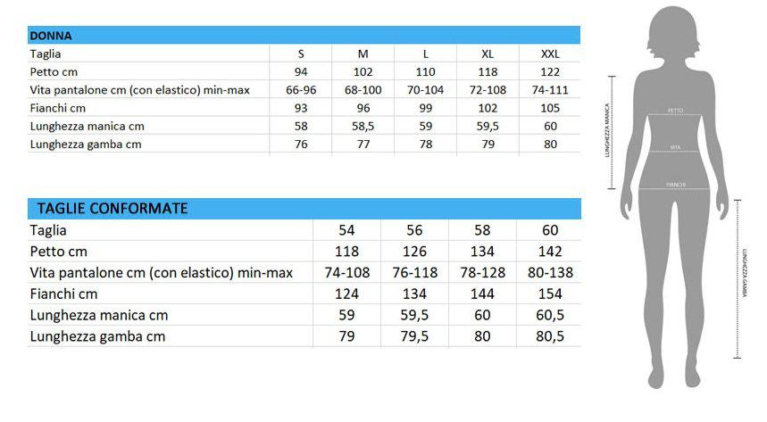 Pigiama conformato donna canotta pinocchietto Gary puro cotone R55087CONF