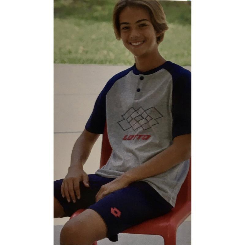 Pigiama cotone manica corta Ragazzo Lotto LP8026