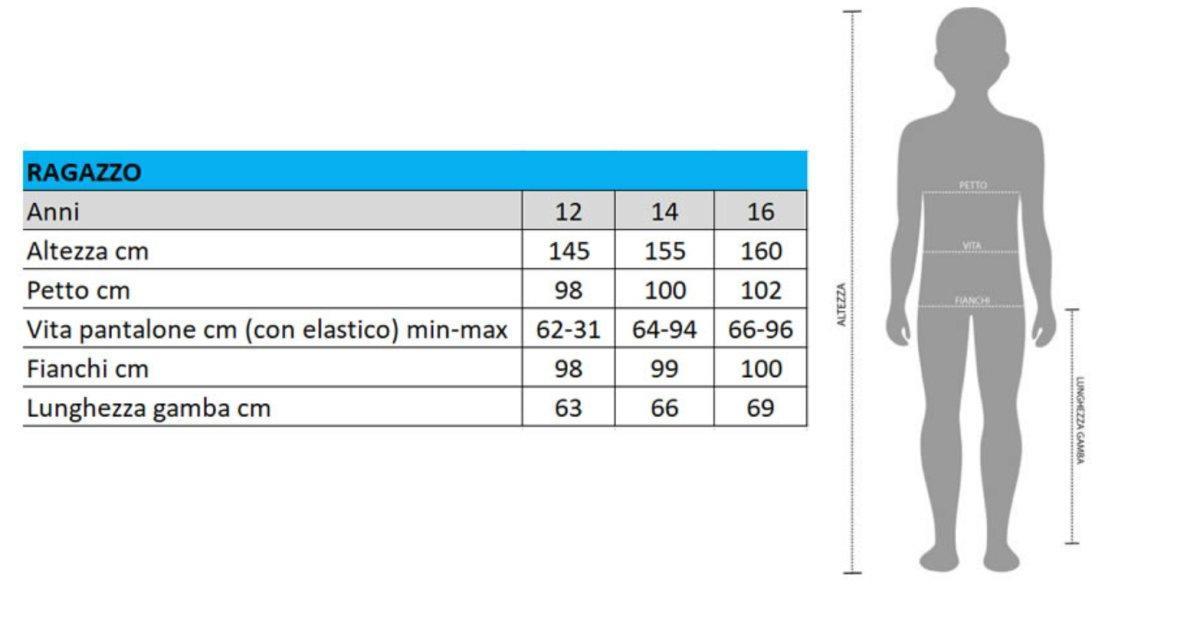 Pigiama flanellato punto milano ragazza Gary S40042