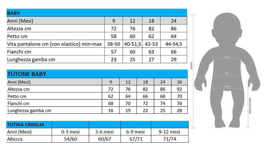 Pigiama invernale neonato bambino Gary in punto Milano Q10055