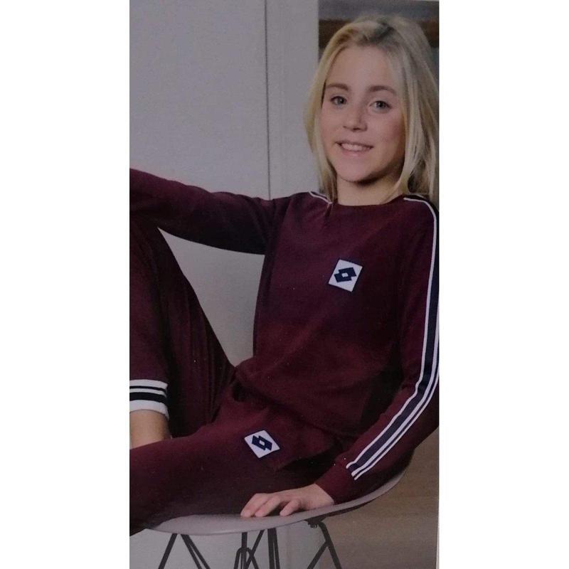 Pigiama ragazza interlock Lotto LP9505