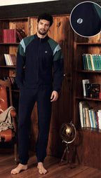 Pigiama uomo zip Nottingham pile PG41860