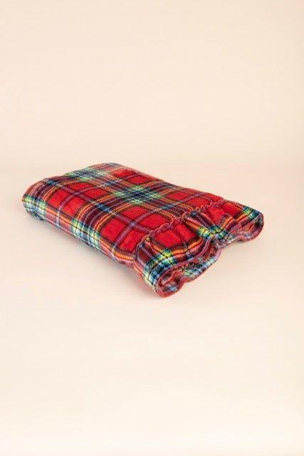 Plaid coral con Rouches Noidinotte BC850
