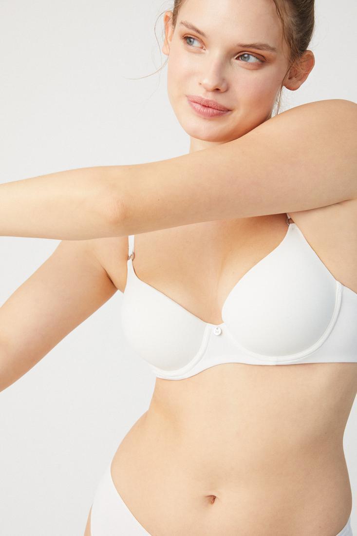 Reggiseno con ferretto coppa imbottita Ysabel Mora 10020