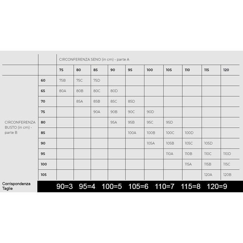 Reggiseno contenitivo senza ferretto Selene Elvira coppa C